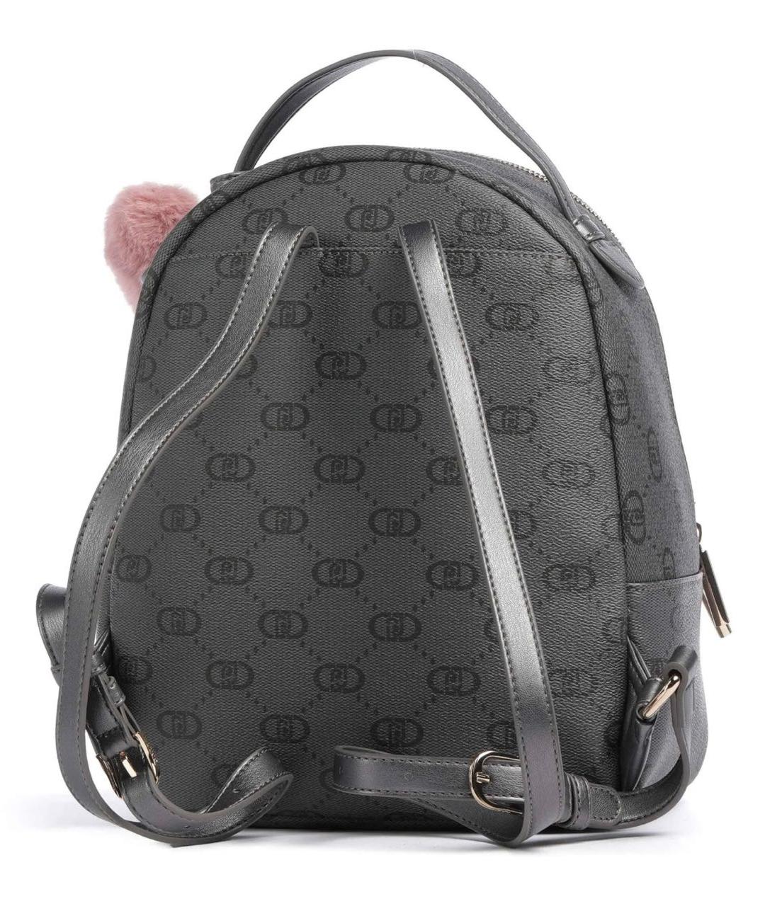 LIU JO Антрацитовый рюкзак, фото 2