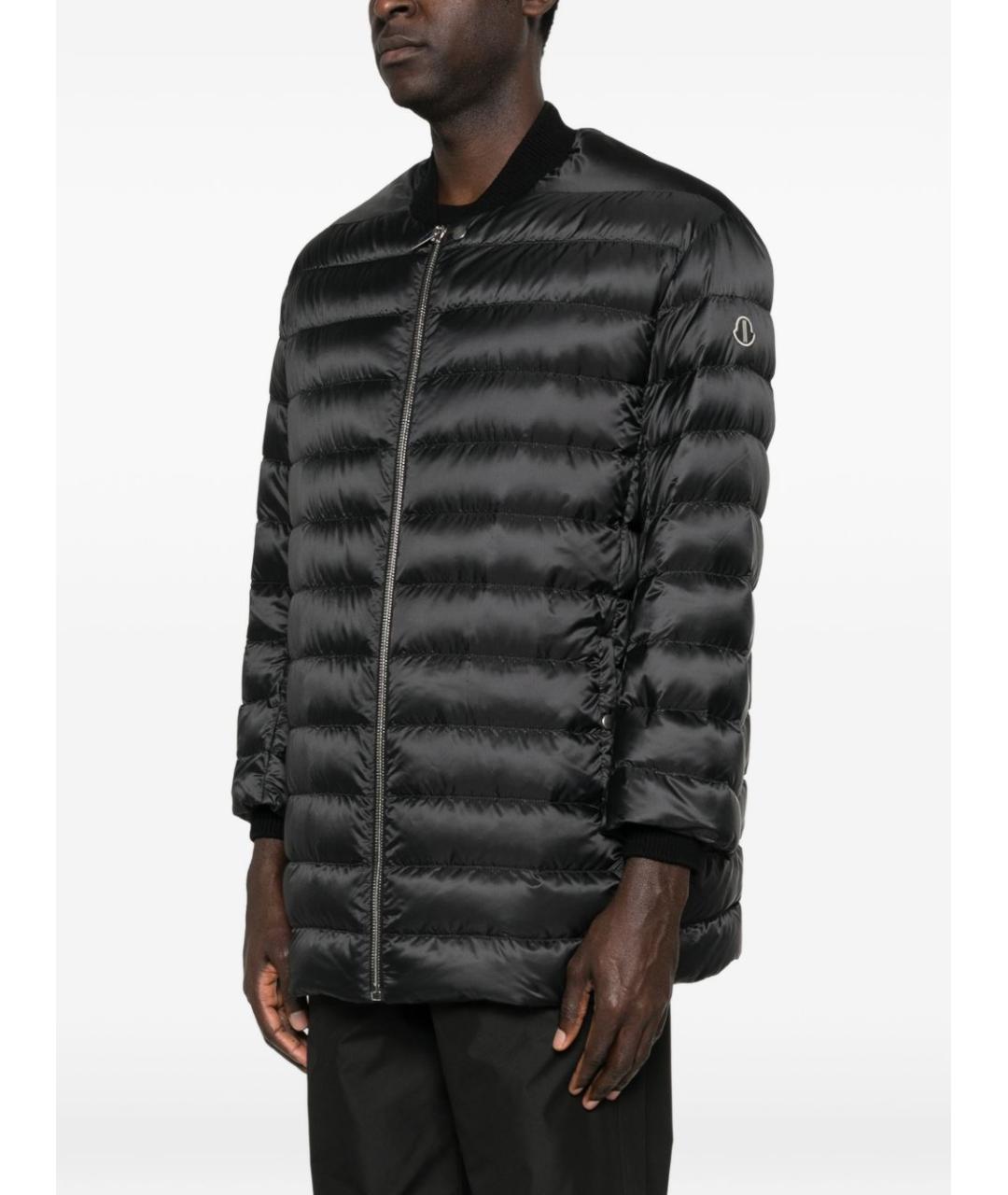 MONCLER Черная полиамидовая парка, фото 2