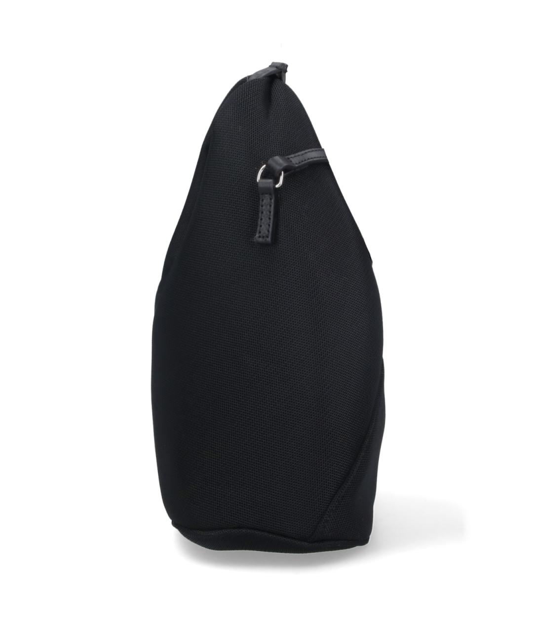 MM6 MAISON MARGIELA Черная синтетическая сумка тоут, фото 5