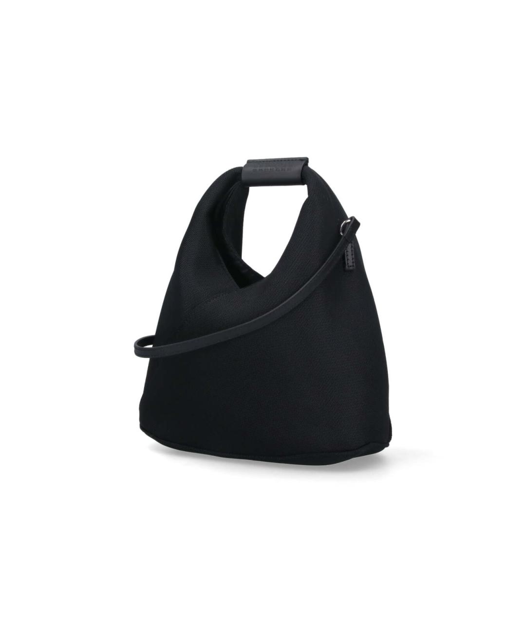 MM6 MAISON MARGIELA Черная синтетическая сумка тоут, фото 2