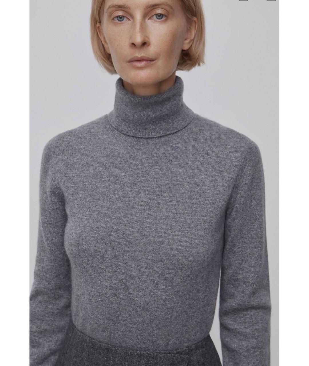 12 STOREEZ Серая кашемировая водолазка, фото 3