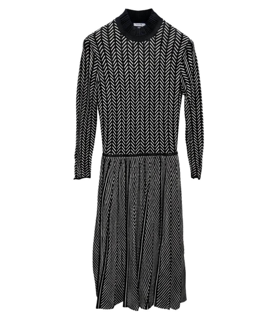 EMPORIO ARMANI Серое шерстяное повседневное платье, фото 1