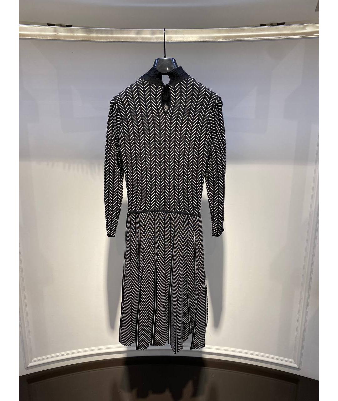 EMPORIO ARMANI Серое шерстяное повседневное платье, фото 3