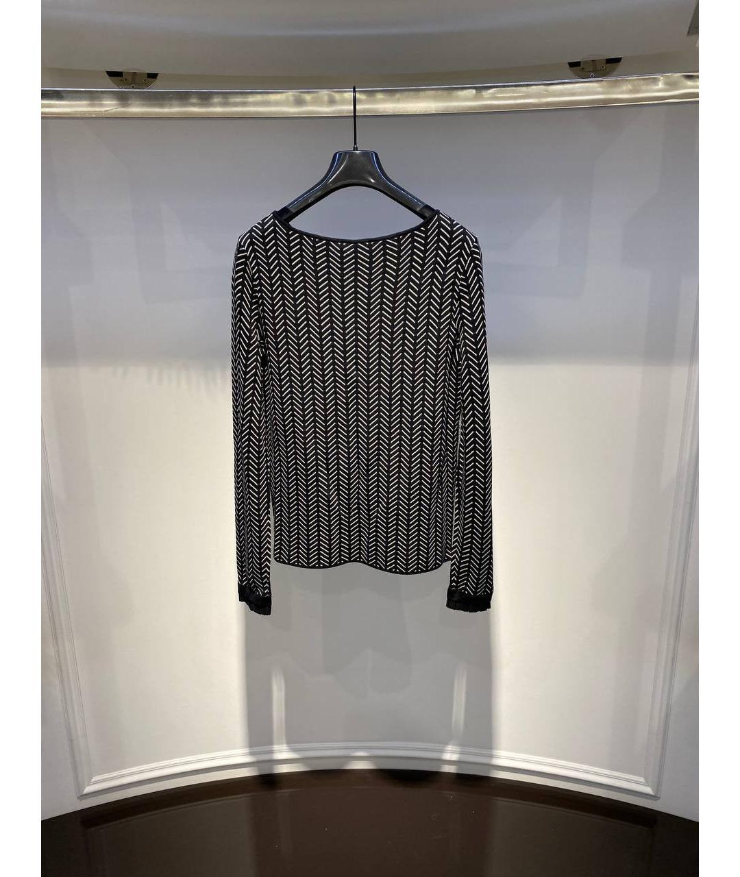 EMPORIO ARMANI Серый шерстяной джемпер / свитер, фото 3