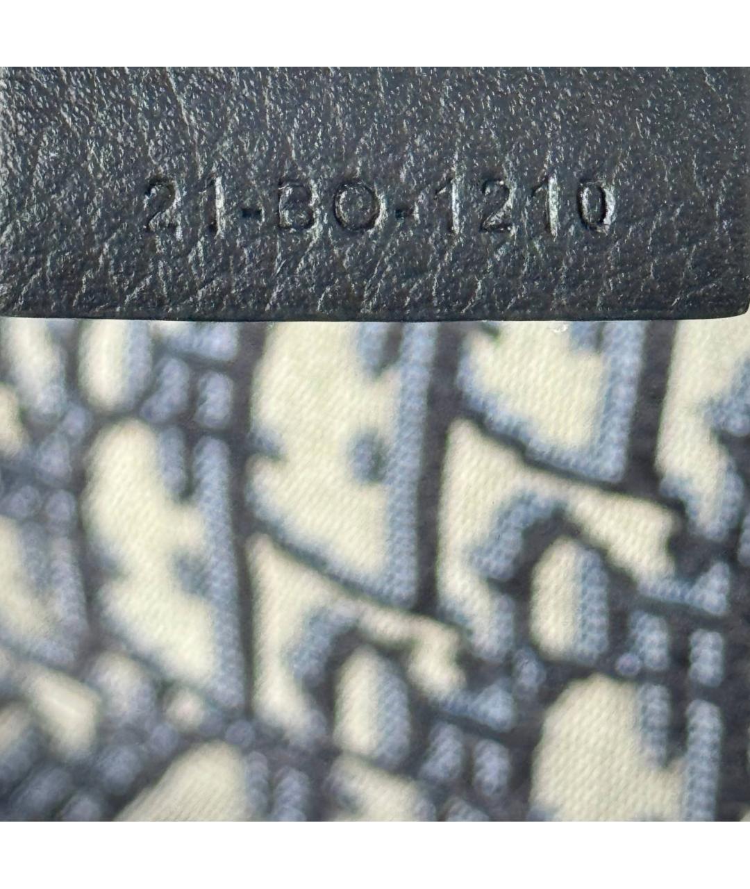 CHRISTIAN DIOR Бежевая деним поясная сумка, фото 5