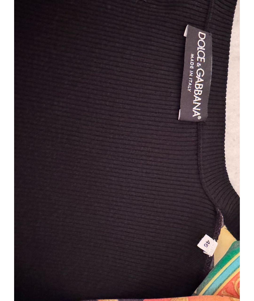 DOLCE&GABBANA Мульти шерстяной кардиган, фото 6