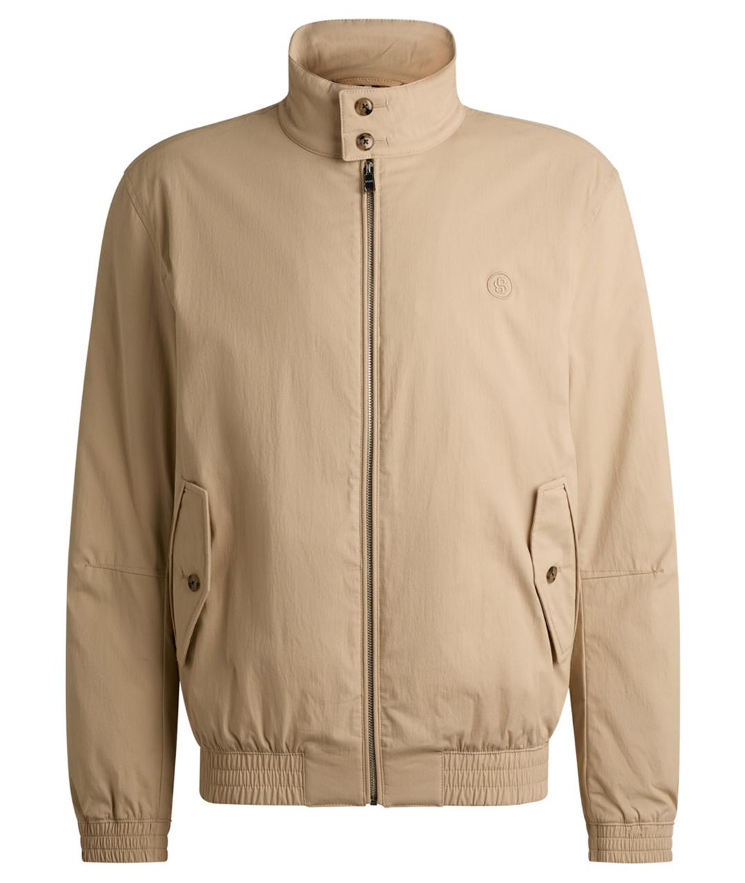 HUGO BOSS Бежевая хлопковая куртка, фото 1