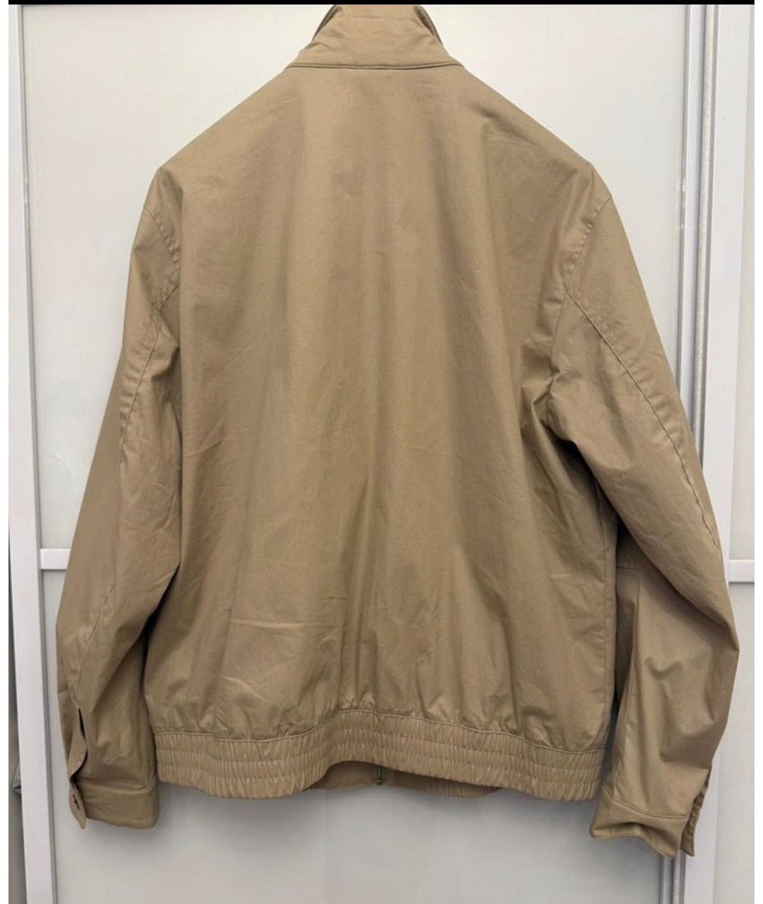 HUGO BOSS Бежевая хлопковая куртка, фото 2