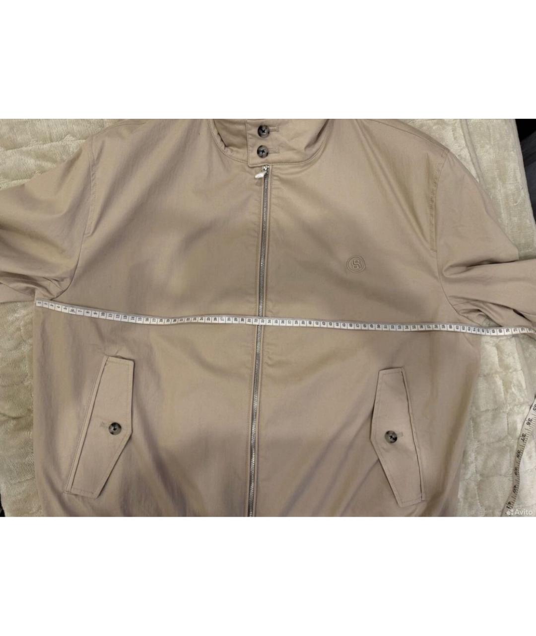 HUGO BOSS Бежевая хлопковая куртка, фото 5