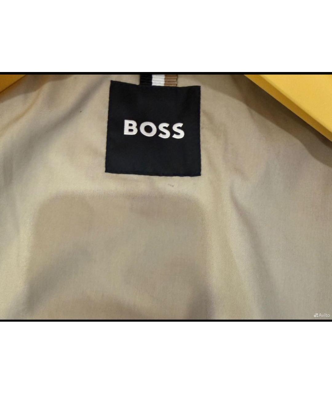 HUGO BOSS Бежевая хлопковая куртка, фото 4