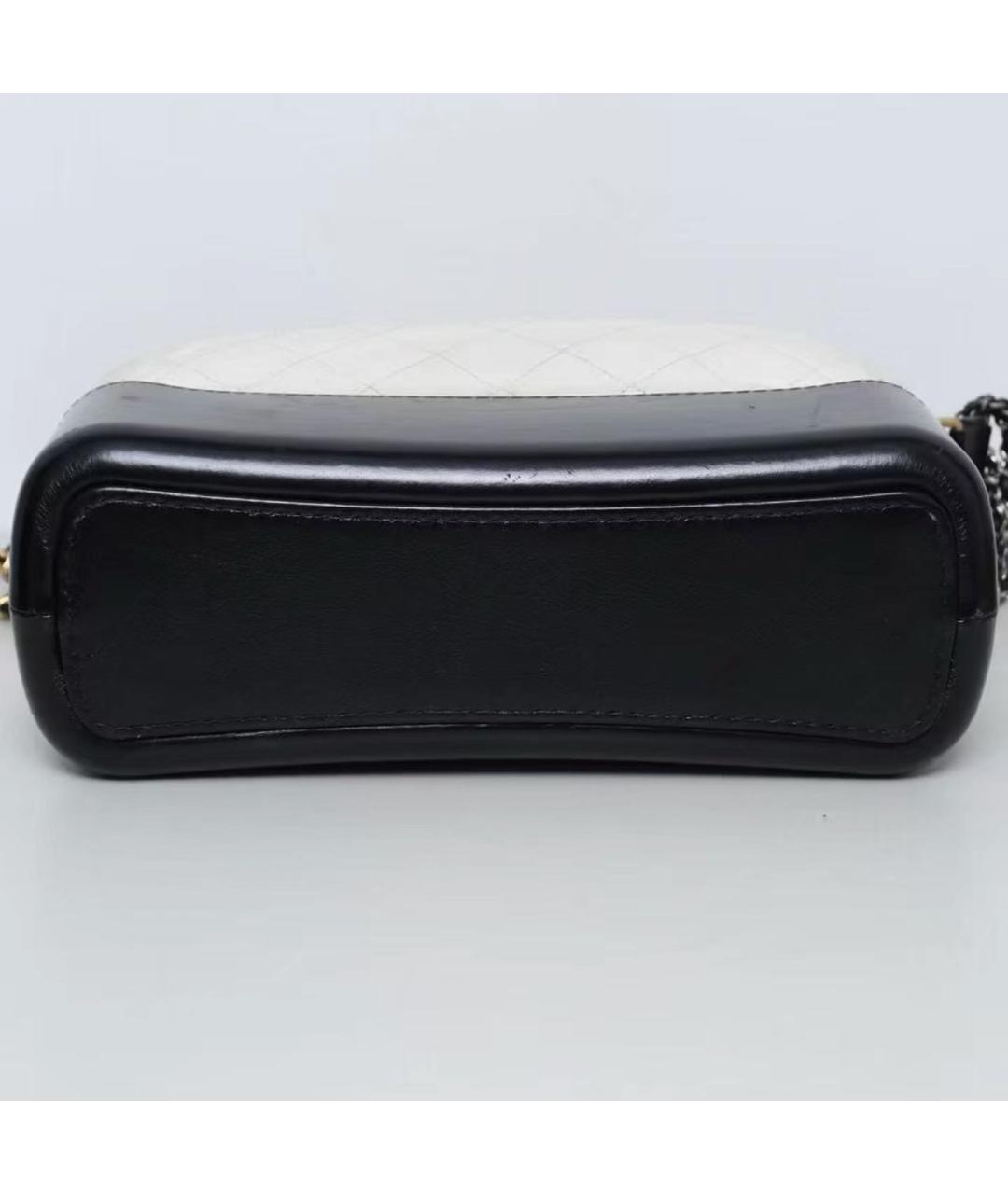 CHANEL Белая кожаная сумка тоут, фото 5