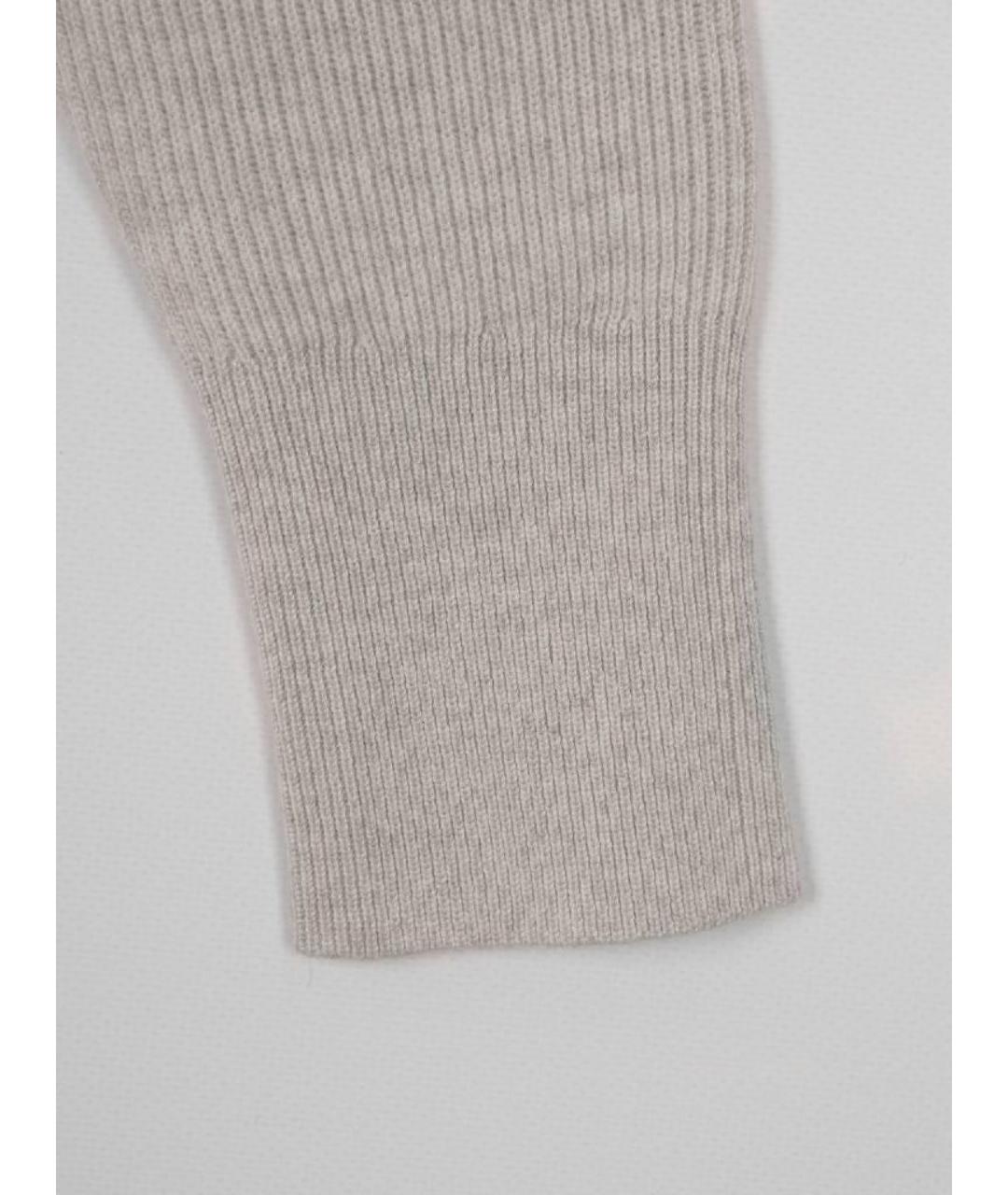 BRUNELLO CUCINELLI Бежевый кашемировый джемпер / свитер, фото 9