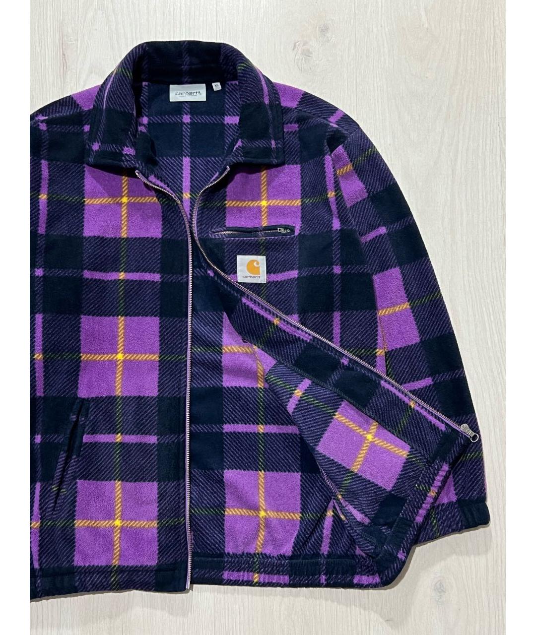 CARHARTT WIP Фиолетовая полиэстеровая куртка, фото 4