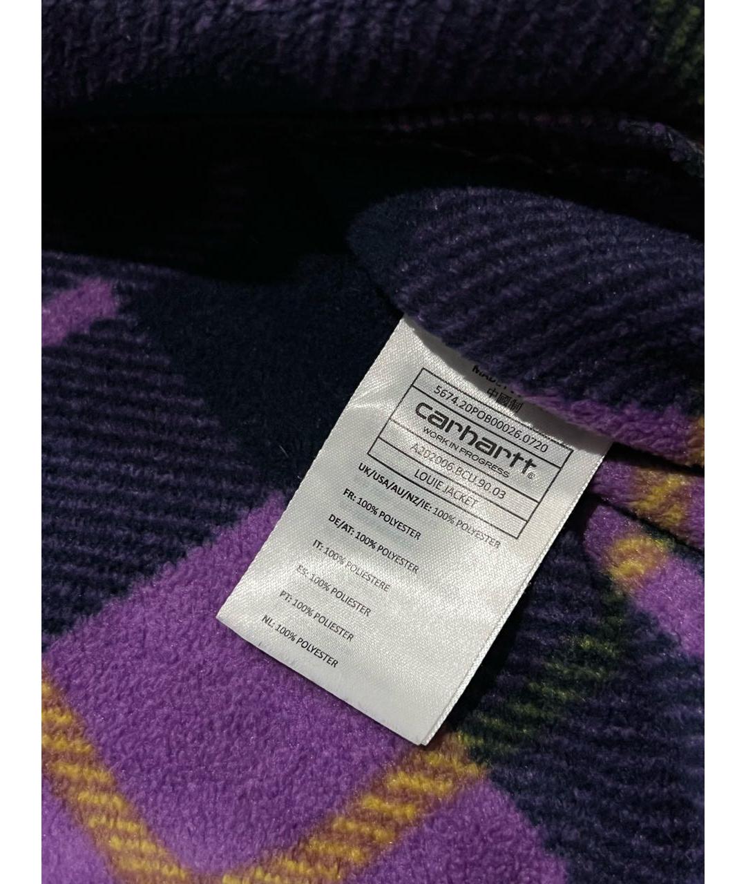 CARHARTT WIP Фиолетовая полиэстеровая куртка, фото 7