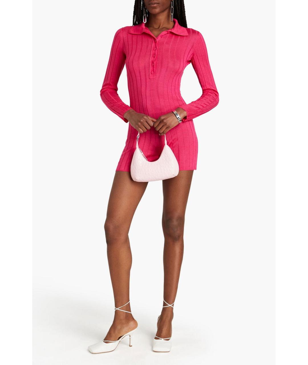 MAGDA BUTRYM Розовый кашемировый комбинезон, фото 2