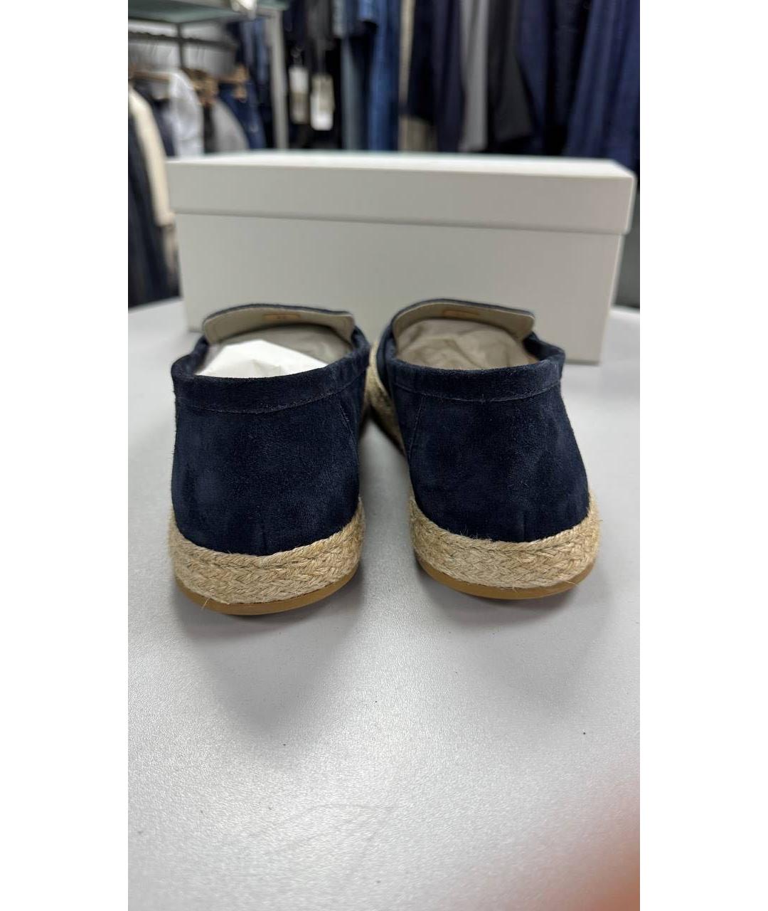 BRUNELLO CUCINELLI Темно-синие эспадрильи, фото 4