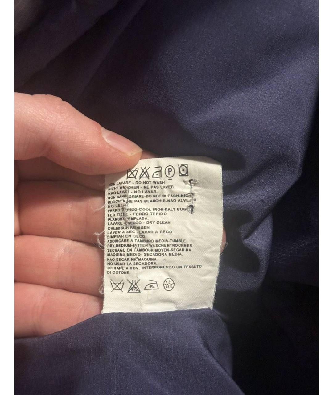 STONE ISLAND Голубой пуховик, фото 6