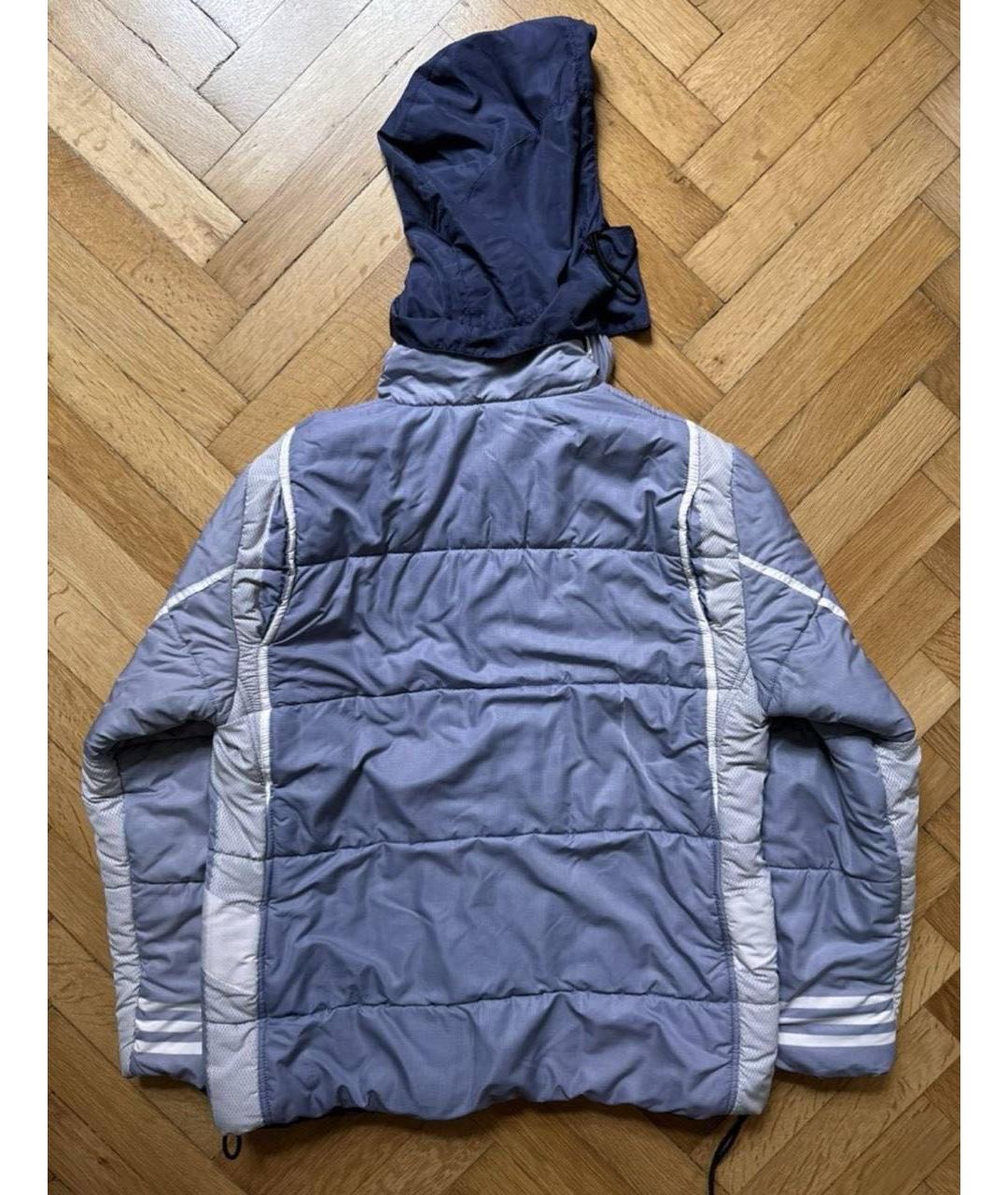 STONE ISLAND Голубой пуховик, фото 2