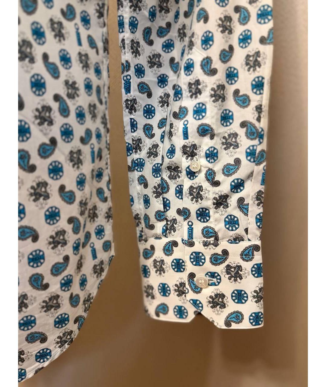 ZILLI Мульти хлопковая кэжуал рубашка, фото 6