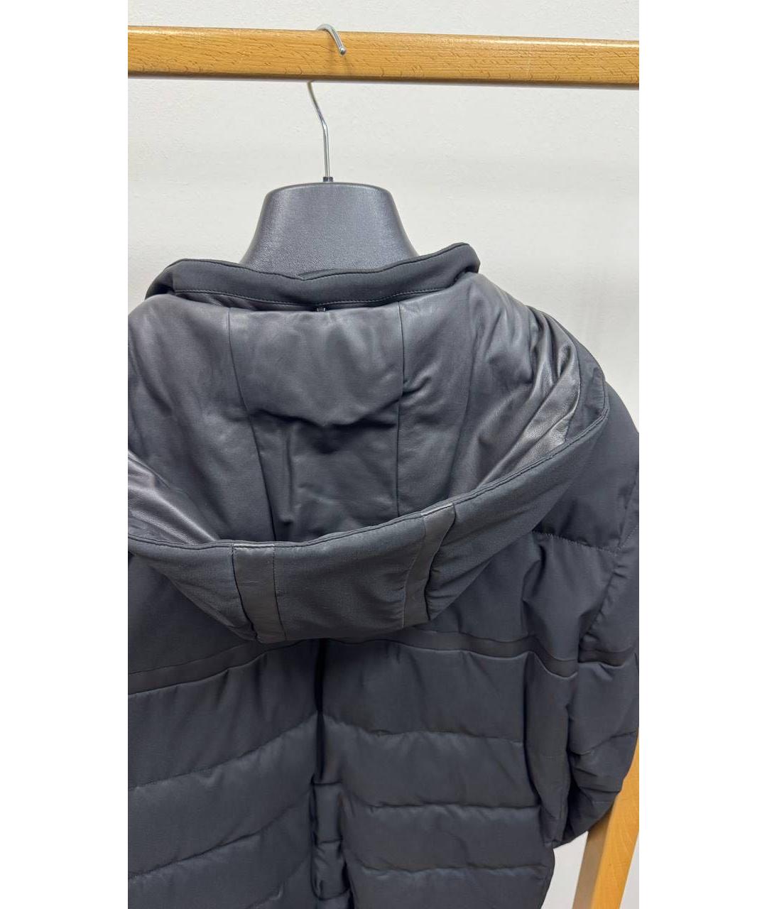 STEFANO RICCI Черная шерстяная куртка, фото 7