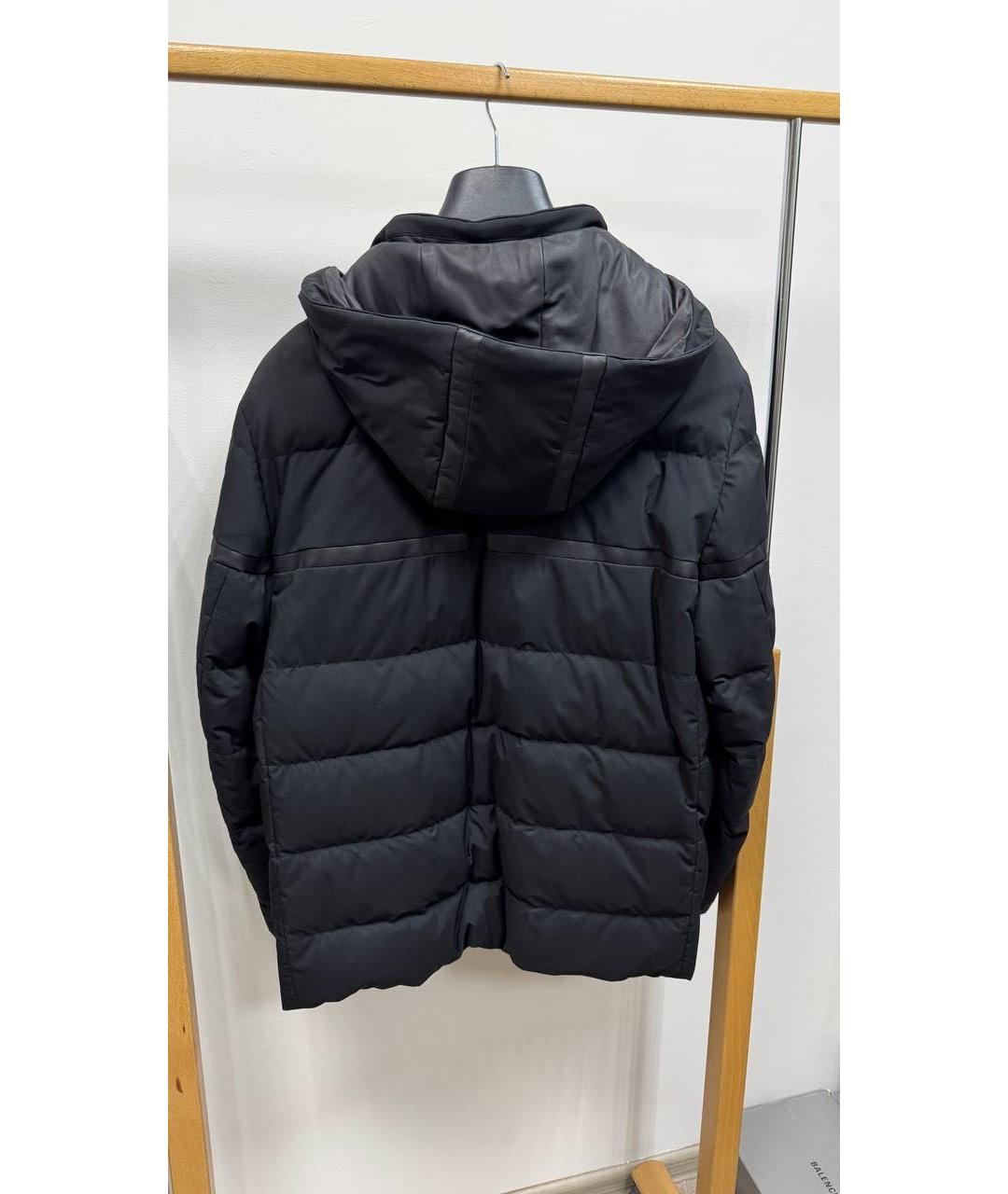 STEFANO RICCI Черная шерстяная куртка, фото 8