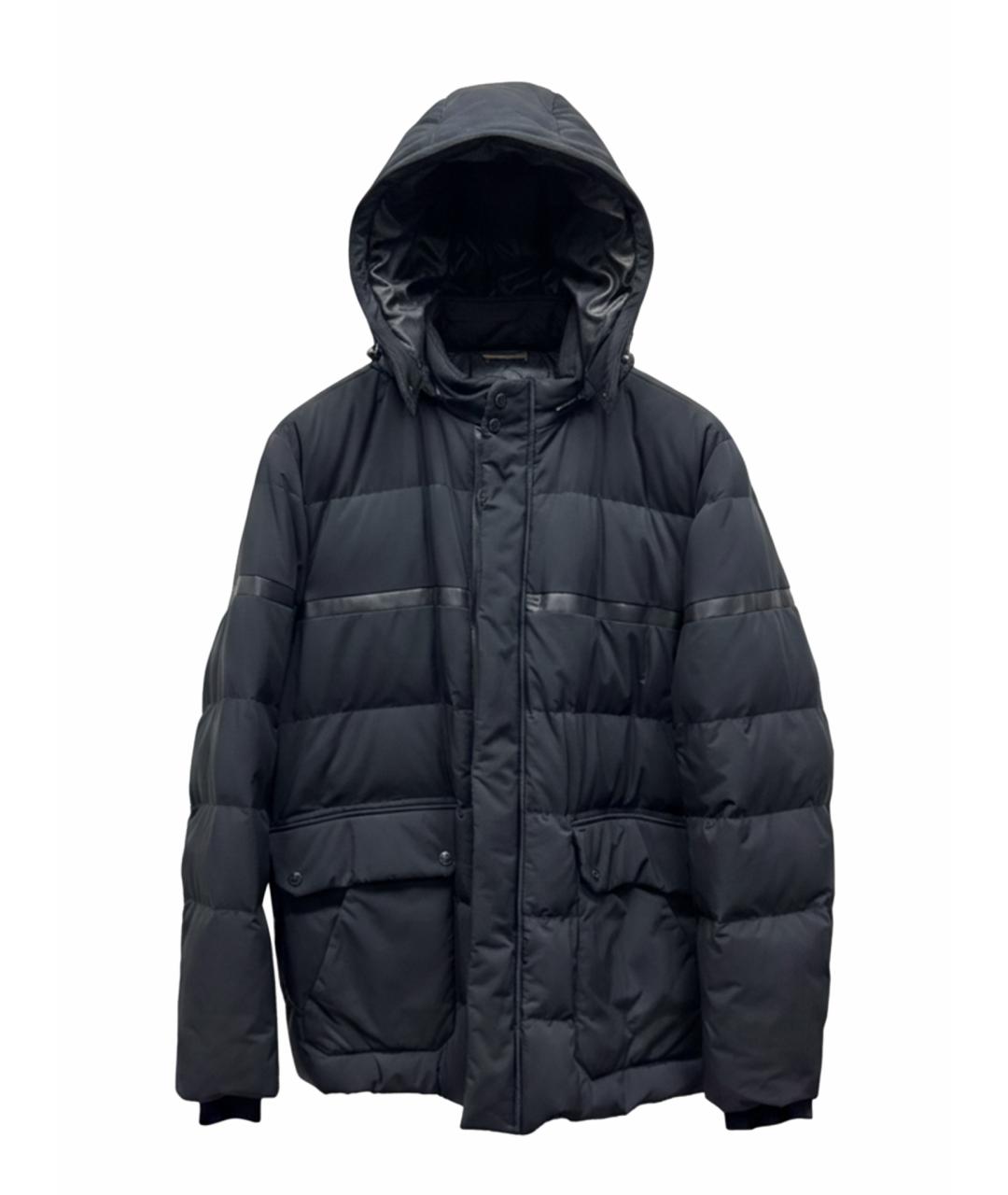 STEFANO RICCI Черная шерстяная куртка, фото 1