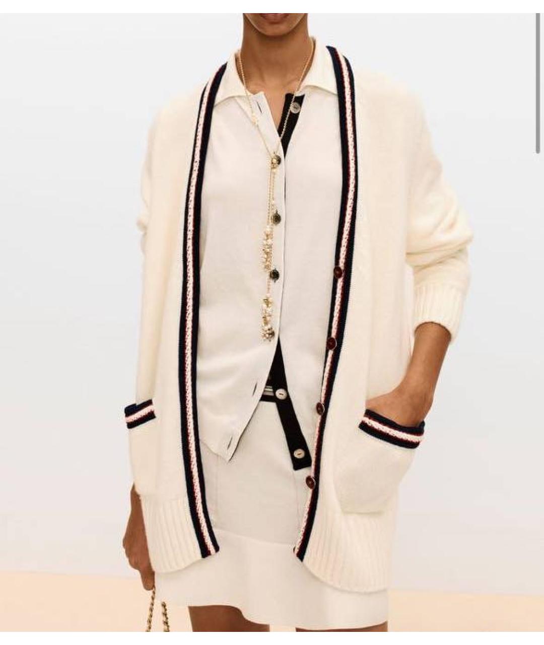 CHANEL Бежевый кашемировый кардиган, фото 2