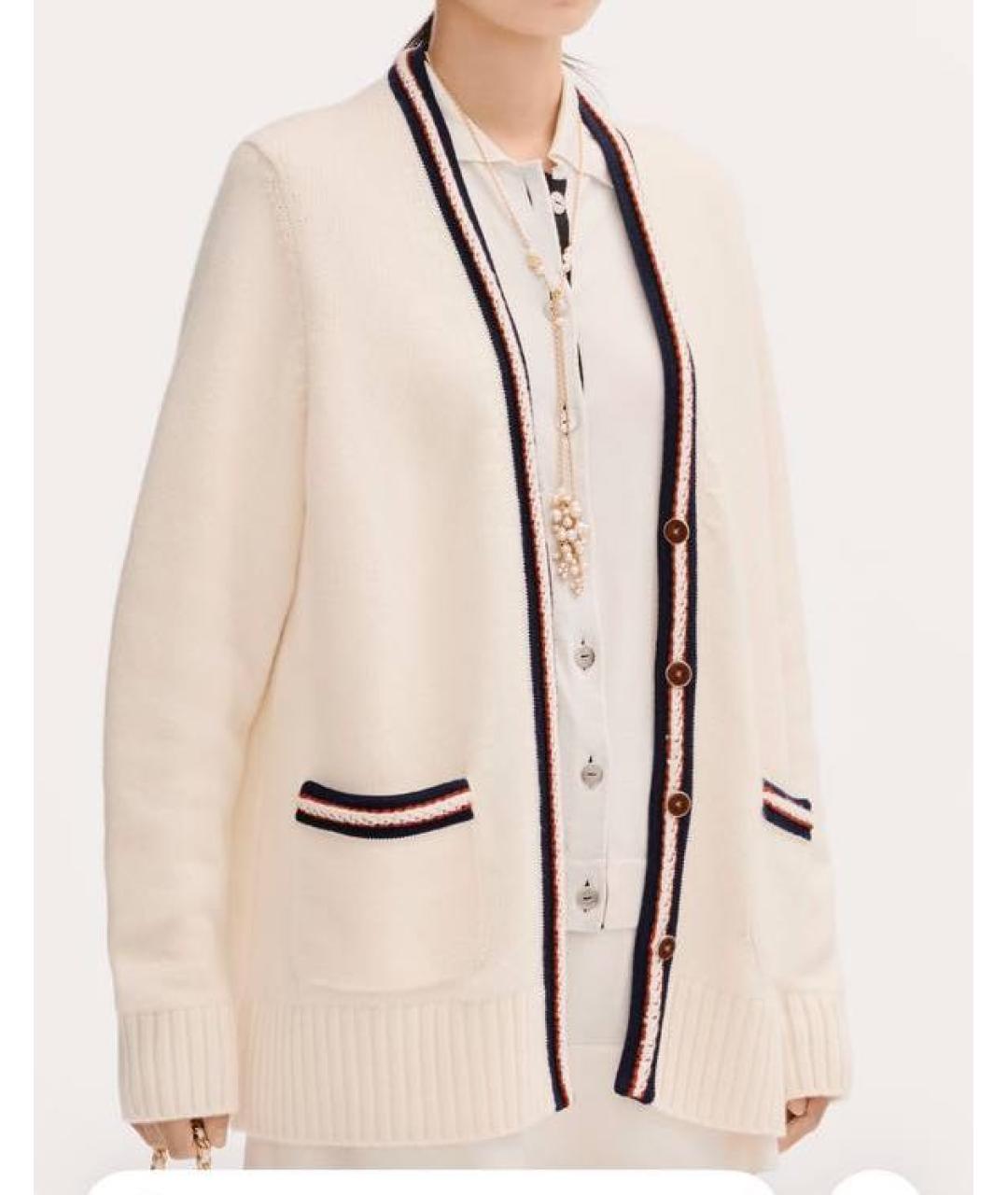 CHANEL Бежевый кашемировый кардиган, фото 4