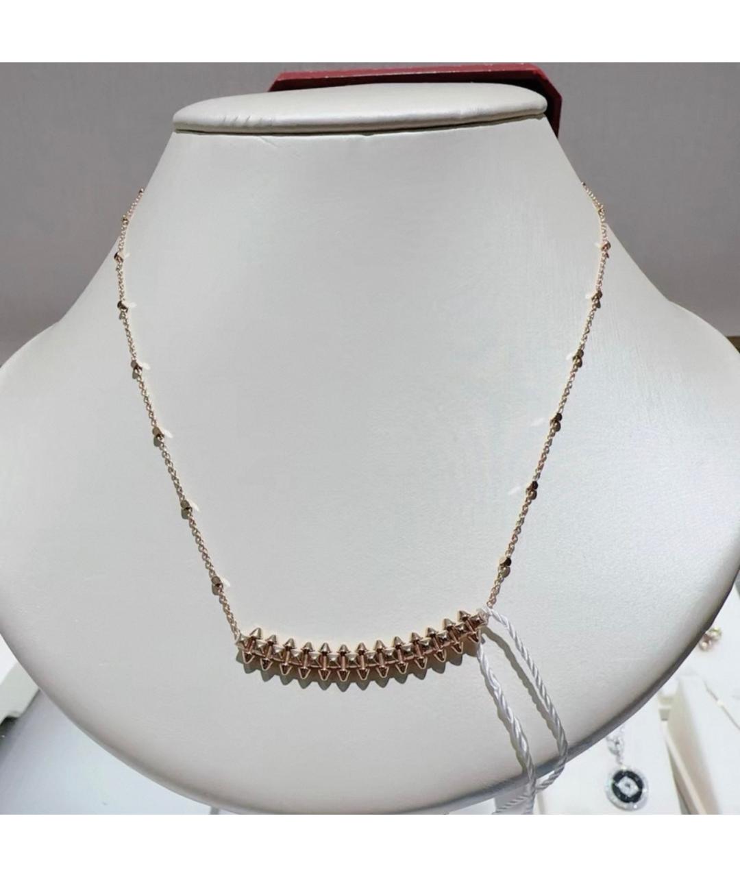 CARTIER Золотое колье из розового золота, фото 5