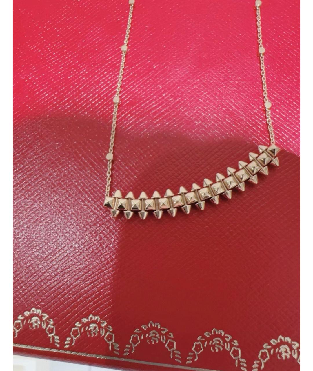 CARTIER Золотое колье из розового золота, фото 3