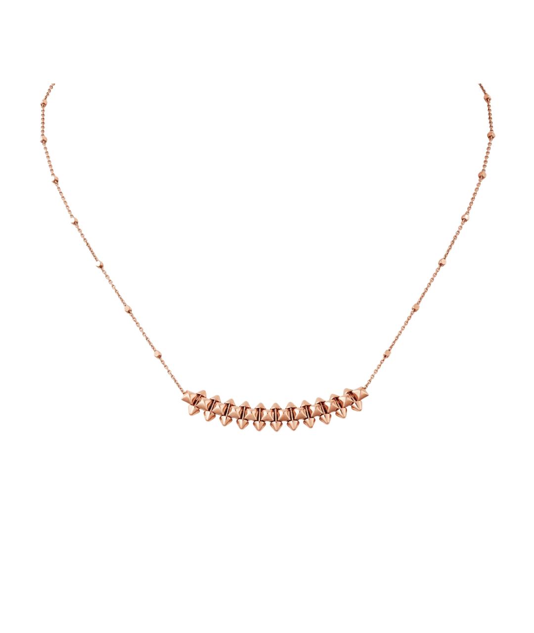 CARTIER Золотое колье из розового золота, фото 1