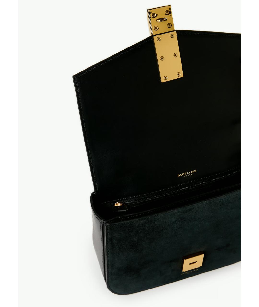 DEMELLIER Черная замшевая сумка через плечо, фото 3