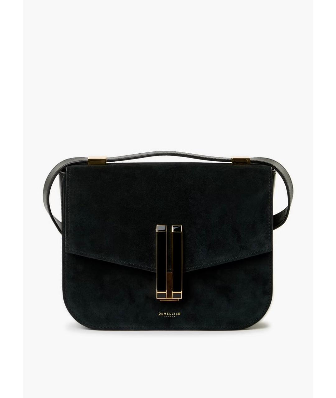 DEMELLIER Черная замшевая сумка через плечо, фото 6