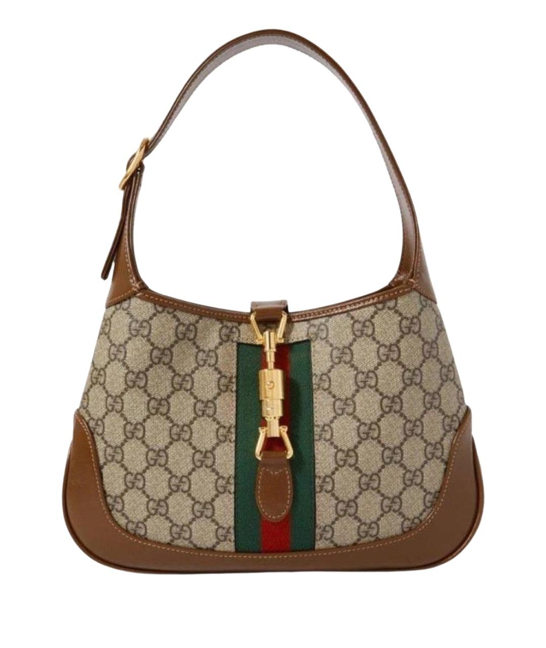 GUCCI Коричневая сумка через плечо, фото 1