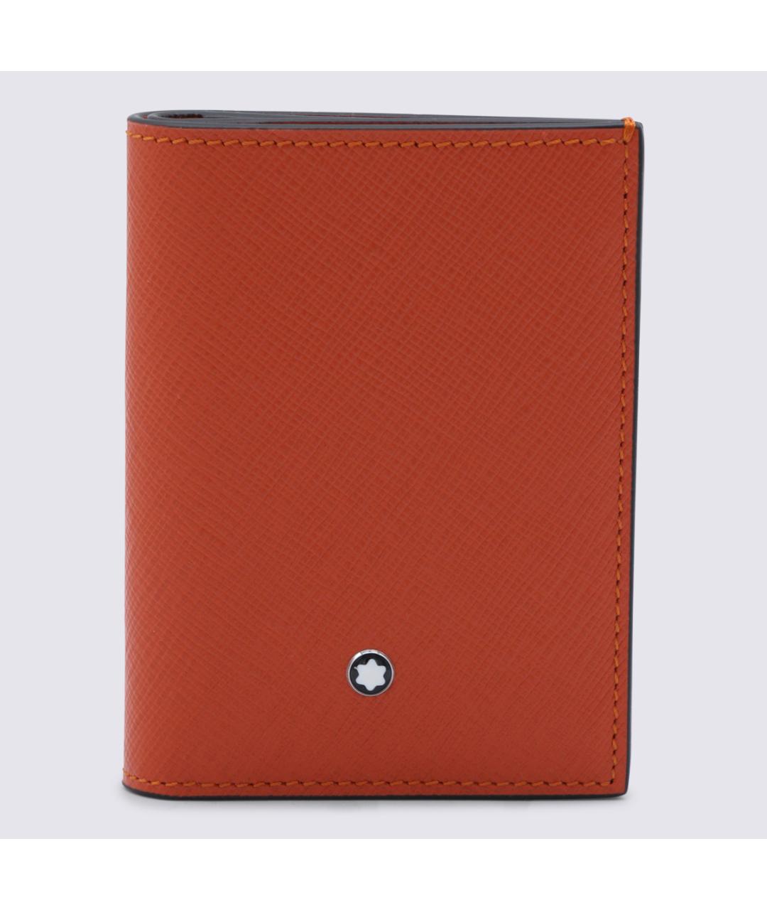 MONTBLANC Оранжевый кошелек, фото 2