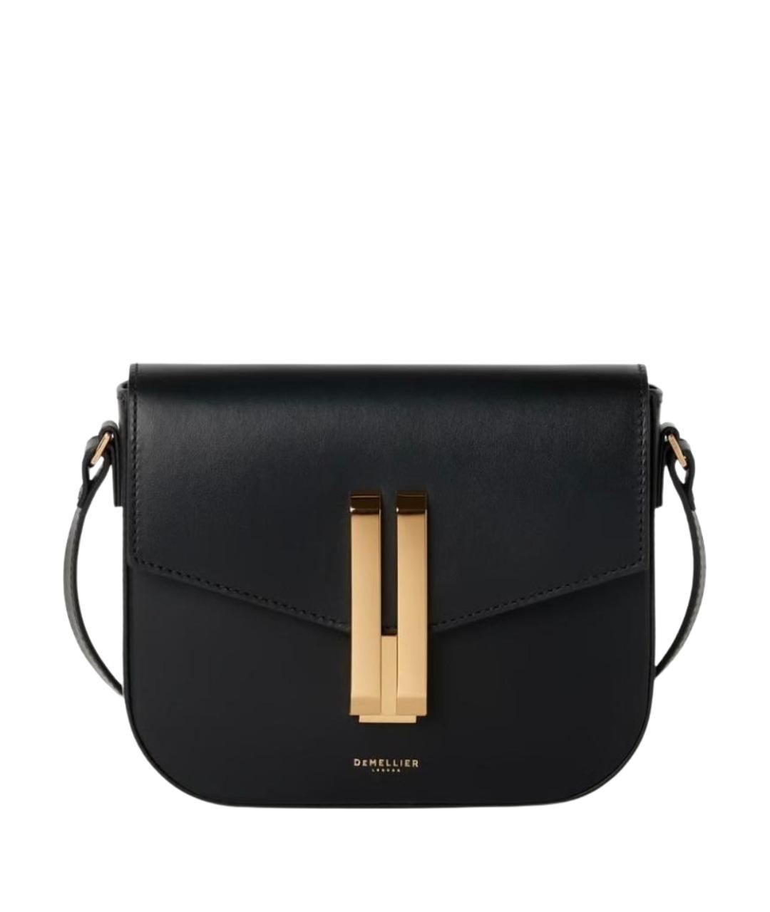 DEMELLIER Черная кожаная сумка через плечо, фото 1