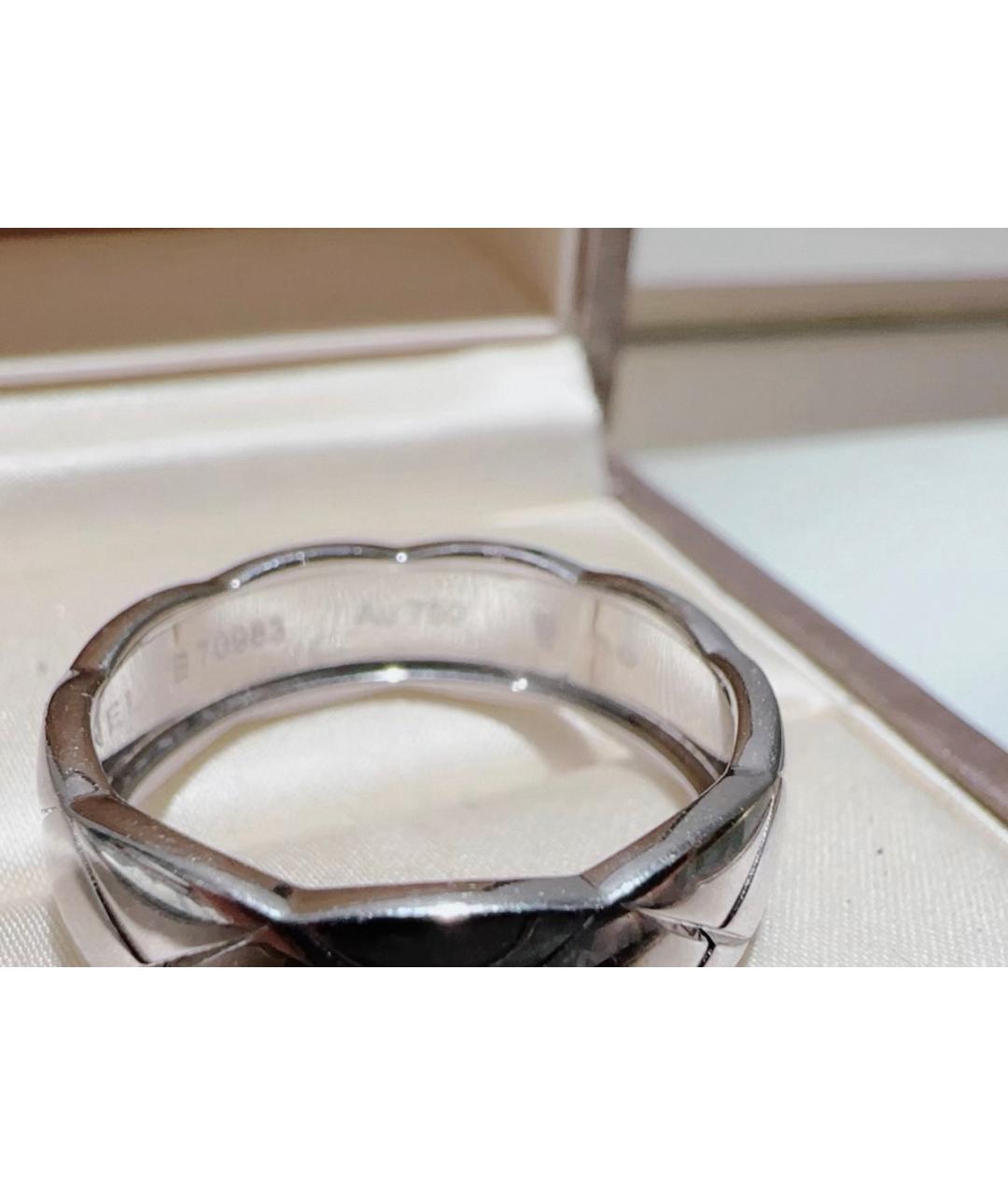 CHANEL Серебряное кольцо из белого золота, фото 4