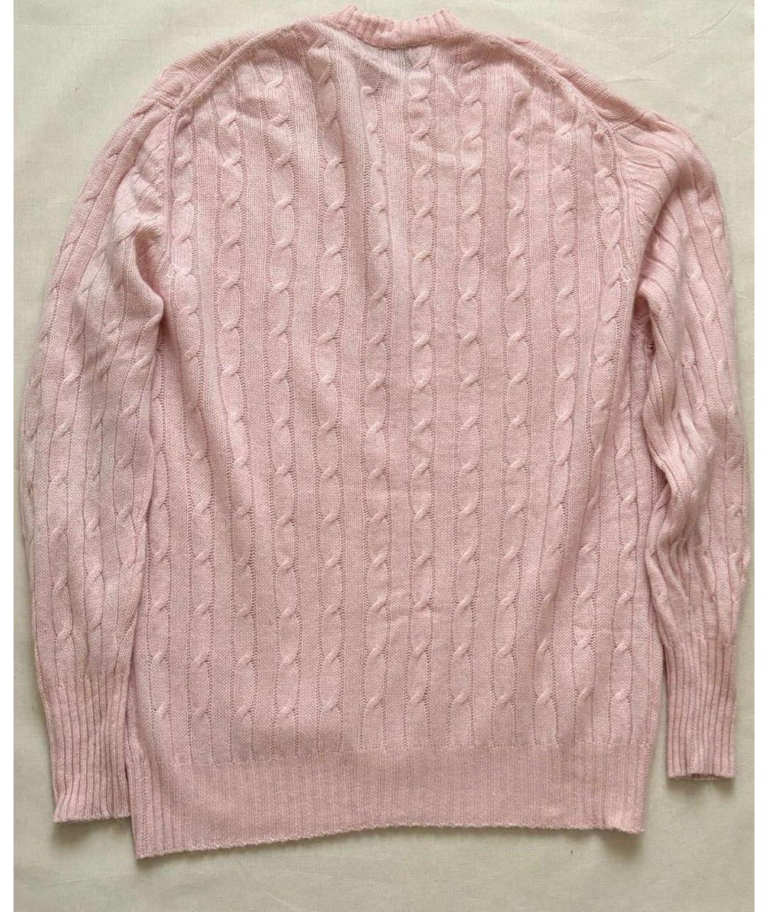 N.PEAL Розовый кашемировый джемпер / свитер, фото 5