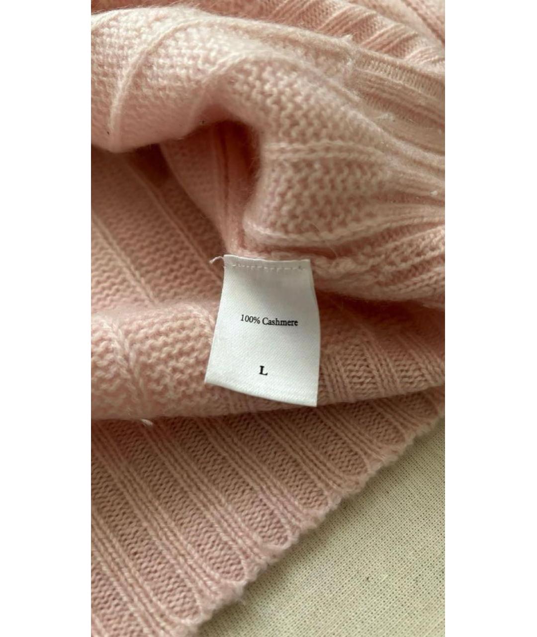 N.PEAL Розовый кашемировый джемпер / свитер, фото 3