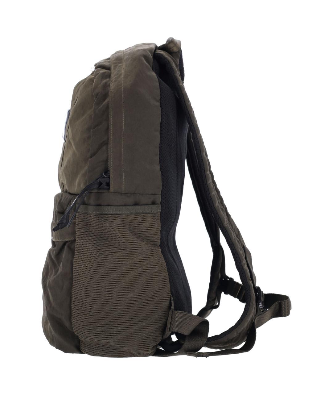 CP COMPANY Хаки тканевый рюкзак, фото 5
