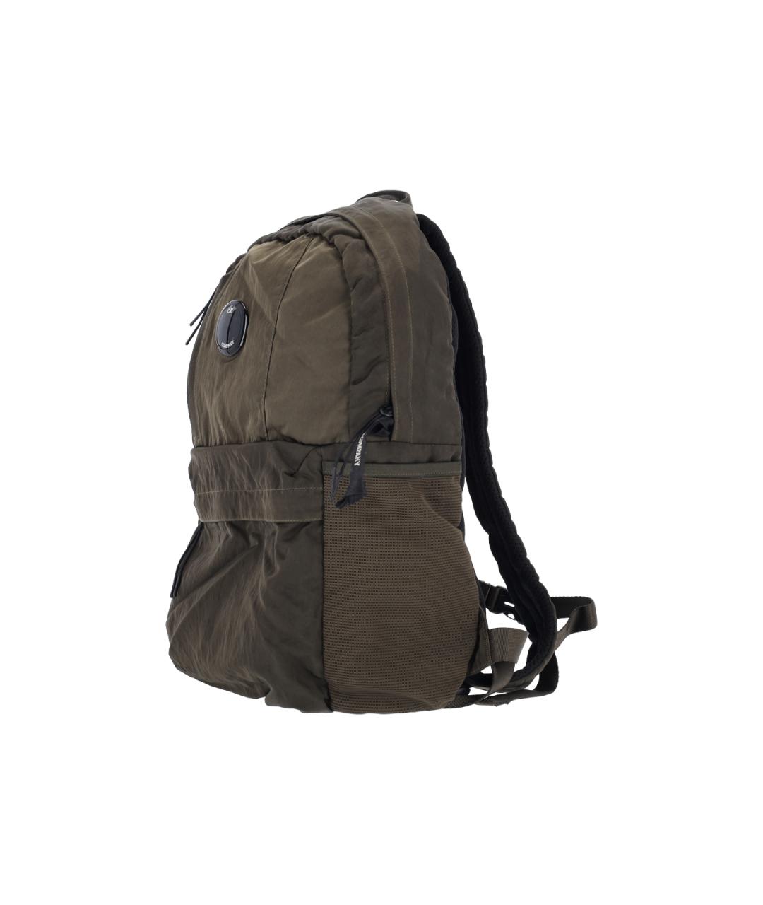 CP COMPANY Хаки тканевый рюкзак, фото 2