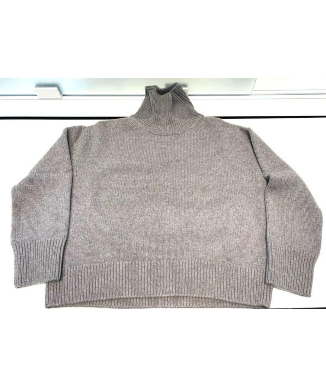 CELINE Антрацитовый кашемировый джемпер / свитер, фото 6