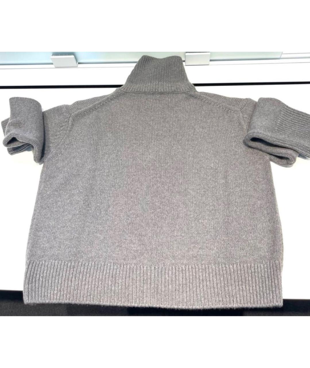 CELINE Антрацитовый кашемировый джемпер / свитер, фото 2