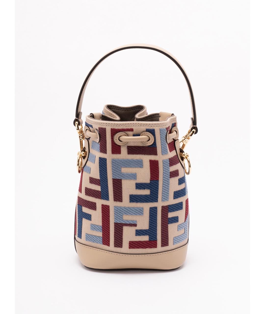 FENDI Мульти жаккардовая сумка тоут, фото 2