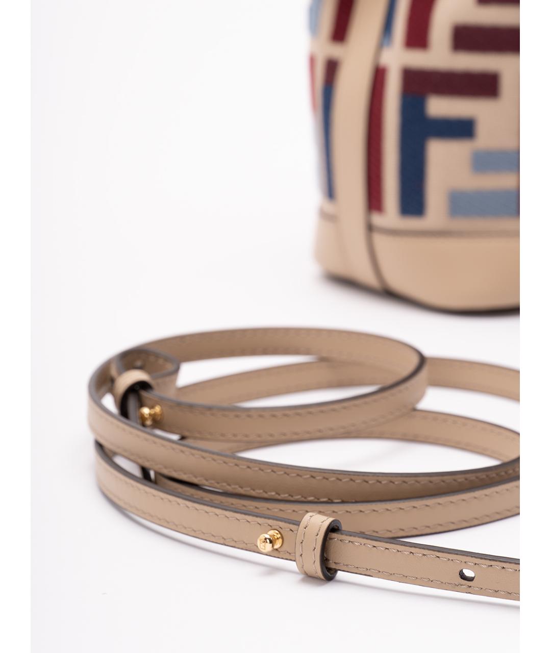 FENDI Мульти жаккардовая сумка тоут, фото 4