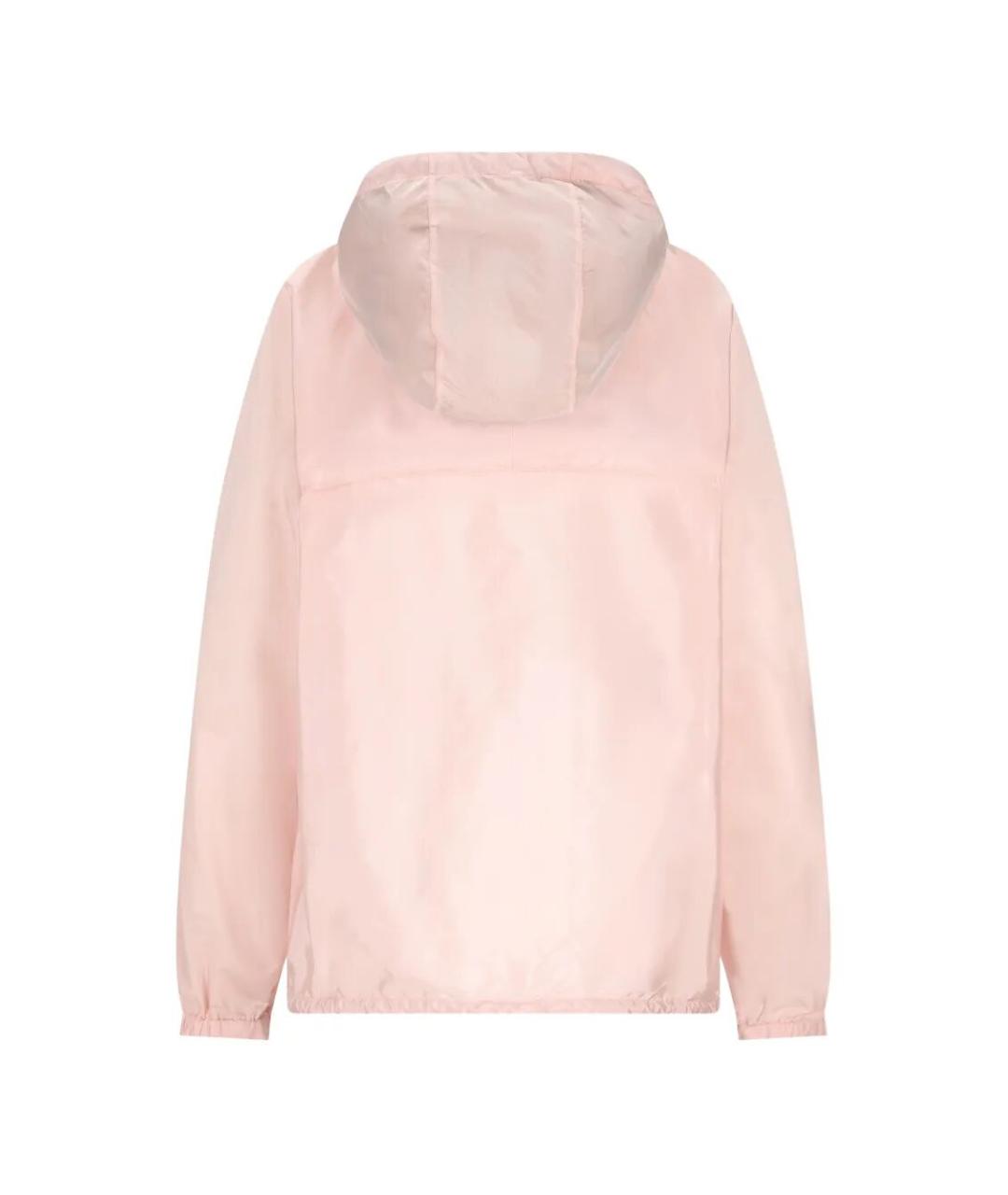 PRADA Розовая полиамидовая куртка, фото 2