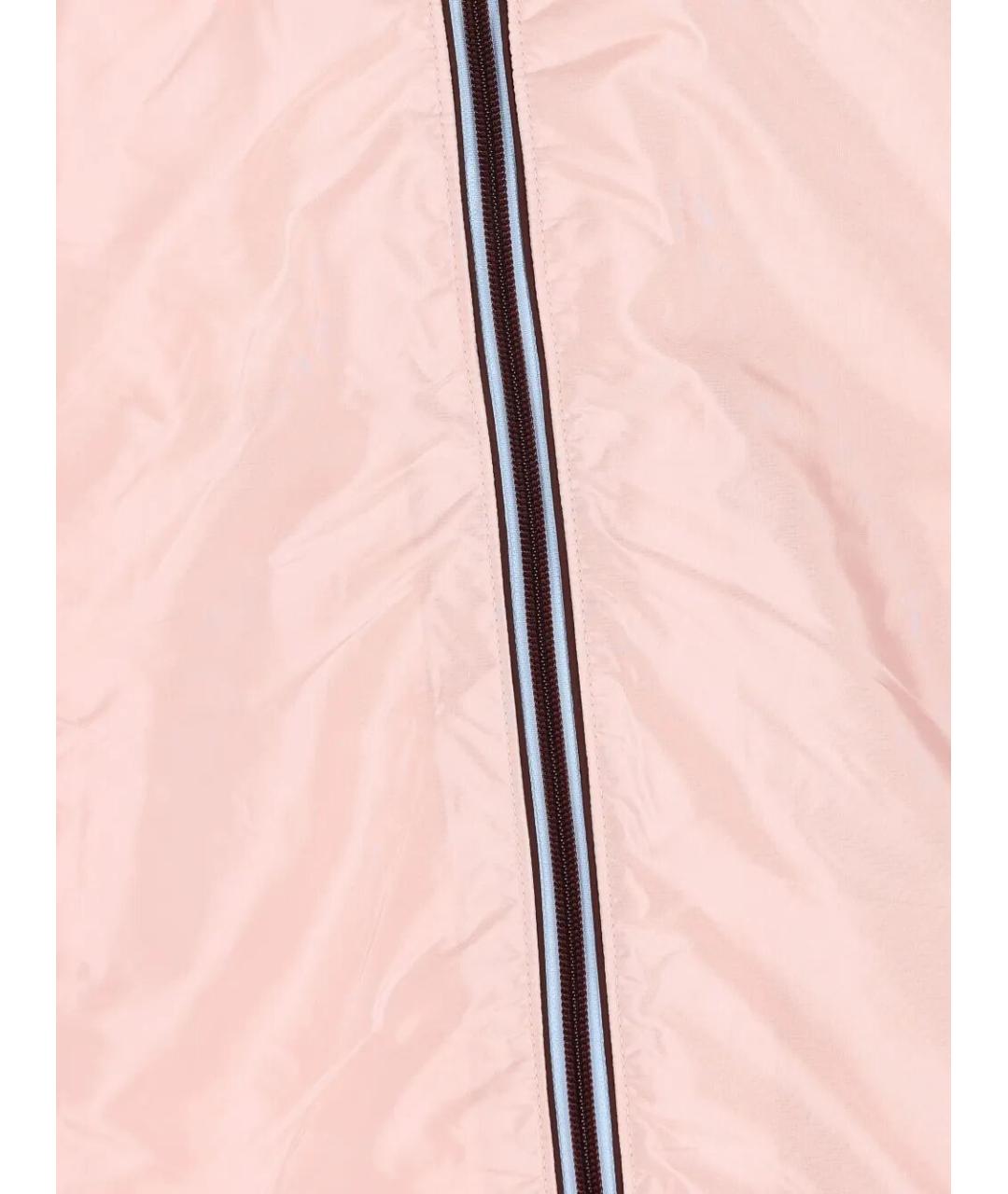 PRADA Розовая полиамидовая куртка, фото 4