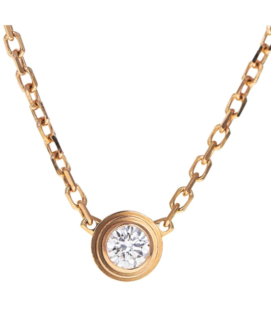 CARTIER Золотое колье из желтого золота, фото 1