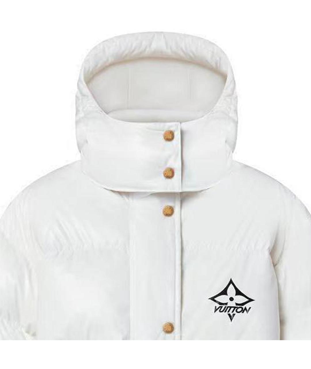 LOUIS VUITTON Белый пуховик, фото 5