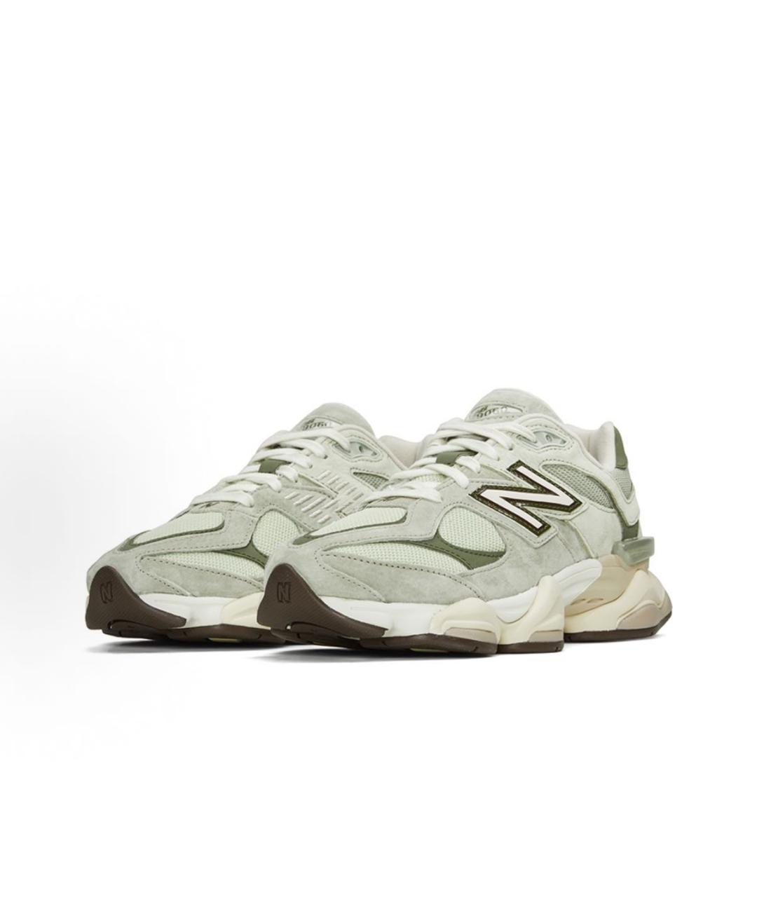 NEW BALANCE Зеленые синтетические кроссовки, фото 2